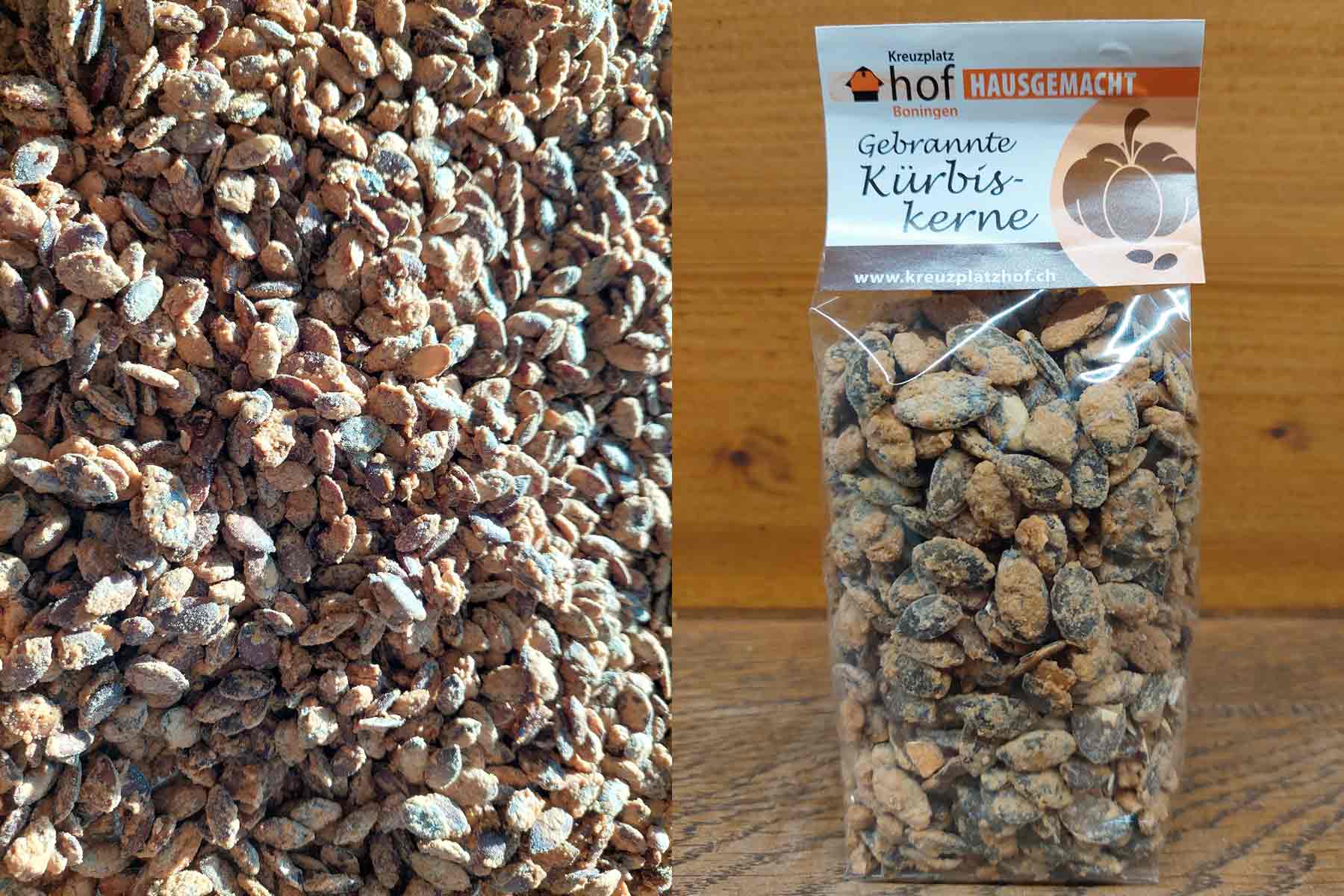 Gebrannte Kürbiskerne vom Kreuzplatzhof